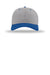 Richardson Hats 212 Mens Pro Twill Snapback Hat Grey/Grey/Royal Blue Flat Front