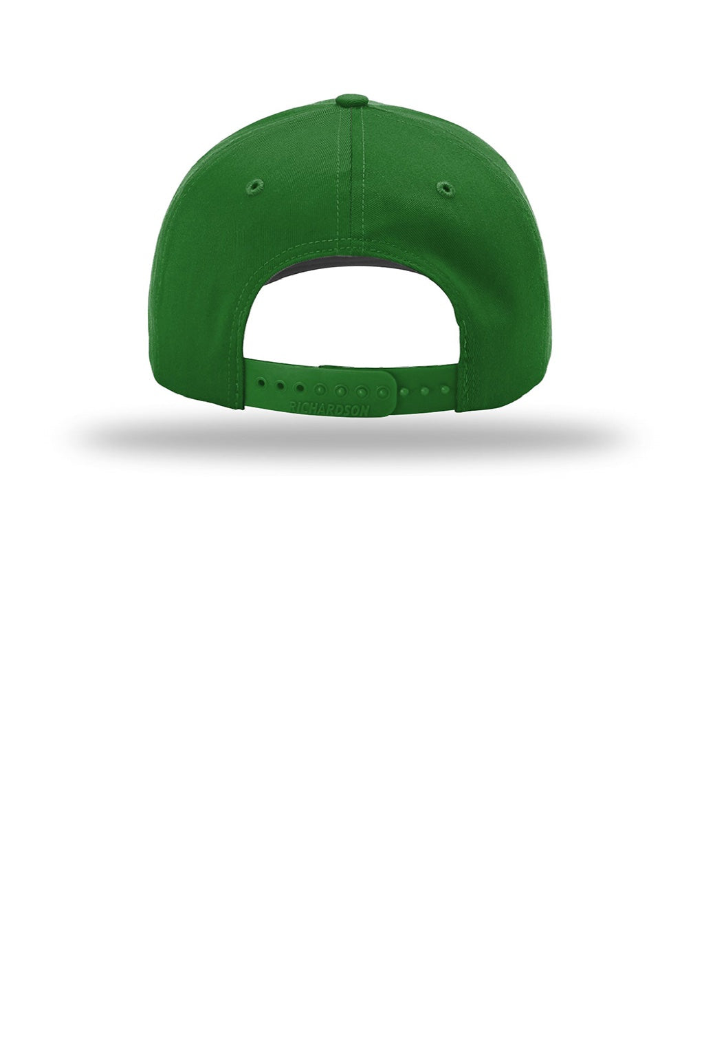 Richardson Hats 212 Mens Pro Twill Snapback Hat Kelly Green Flat Back