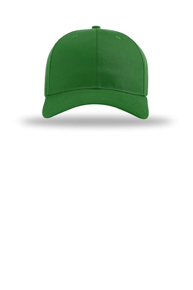 Richardson Hats 212 Mens Pro Twill Snapback Hat Kelly Green Flat Front