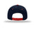 Richardson Hats 212 Mens Pro Twill Snapback Hat Navy Blue/Navy Blue/Red Flat Back