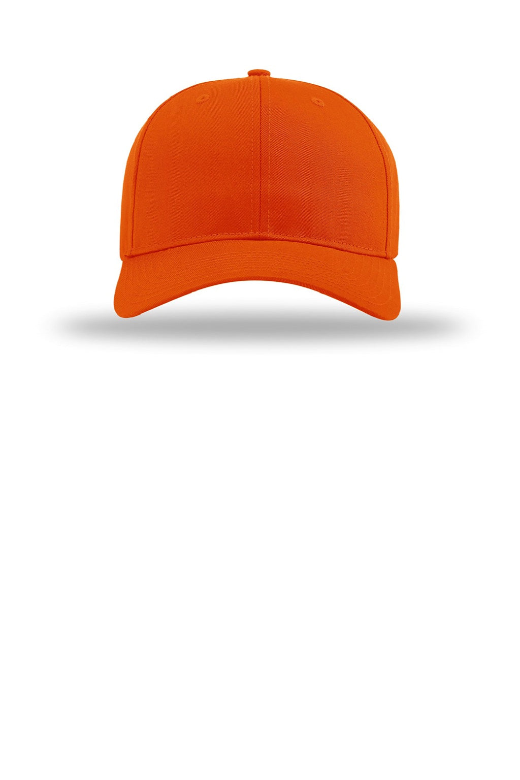 Richardson Hats 212 Mens Pro Twill Snapback Hat Orange Flat Front
