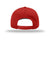 Richardson Hats 212 Mens Pro Twill Snapback Hat Red Flat Back