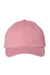Valucap Hats VC300Y Mens Small Fit Bio-Washed Adjustable Dad Hat Pink Flat Front