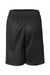Badger 2207 Youth Pro Mesh Shorts Black Flat Back