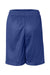 Badger 2207 Youth Pro Mesh Shorts Royal Blue Flat Back