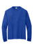 Jerzees 21LS/21LSR Mens Dri-Power Moisture Wicking Long Sleeve Crewneck T-Shirt Royal Blue Flat Front