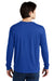 Jerzees 21LS/21LSR Mens Dri-Power Moisture Wicking Long Sleeve Crewneck T-Shirt Royal Blue Model Back