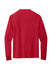 Jerzees 21LS/21LSR Mens Dri-Power Moisture Wicking Long Sleeve Crewneck T-Shirt True Red Flat Back