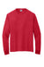 Jerzees 21LS/21LSR Mens Dri-Power Moisture Wicking Long Sleeve Crewneck T-Shirt True Red Flat Front