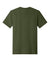 Jerzees 21M/21MR Mens Dri-Power Moisture Wicking Short Sleeve Crewneck T-Shirt Military Green Flat Back