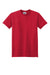 Jerzees 21M/21MR Mens Dri-Power Moisture Wicking Short Sleeve Crewneck T-Shirt True Red Flat Front