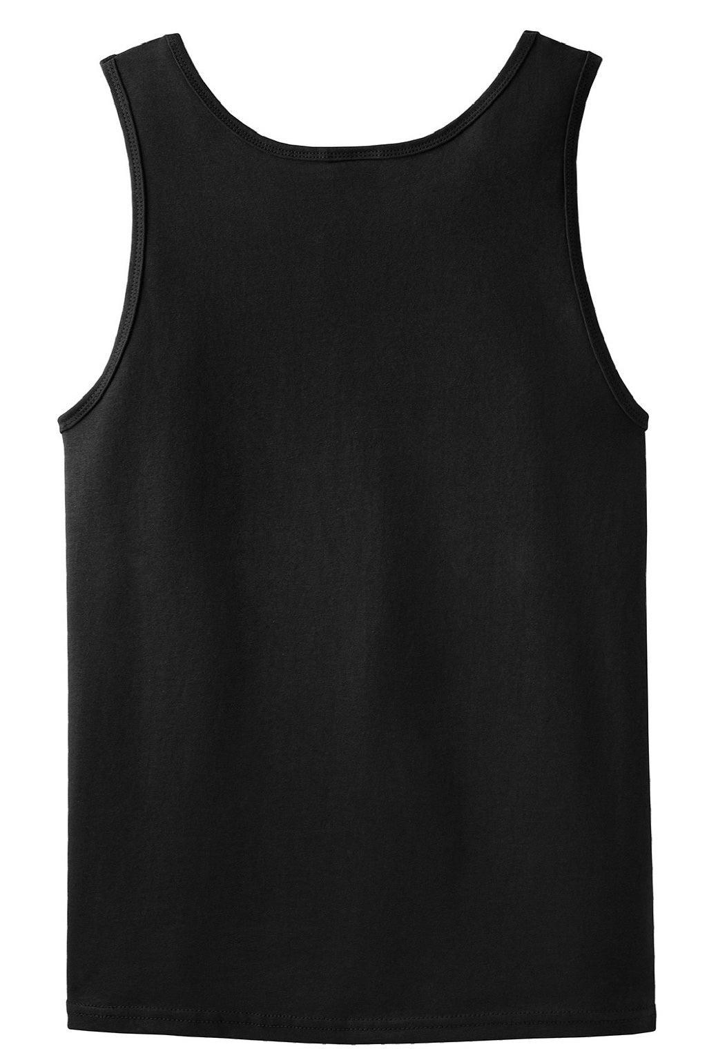 Gildan 2200 Mens Ultra Tank Top Black Flat Back