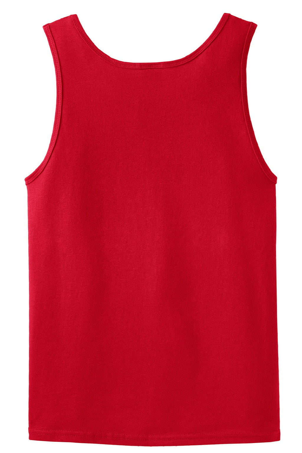 Gildan 2200 Mens Ultra Tank Top Red Flat Back