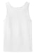 Gildan 2200 Mens Ultra Tank Top White Flat Back