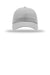 Richardson Hats 220 Mens Relaxed Moisture Wicking Lite Adjustable Hat Light Grey Flat Front