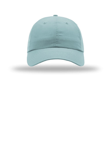 Richardson Hats 220 Mens Relaxed Moisture Wicking Lite Adjustable Hat Smoke Blue Flat Front