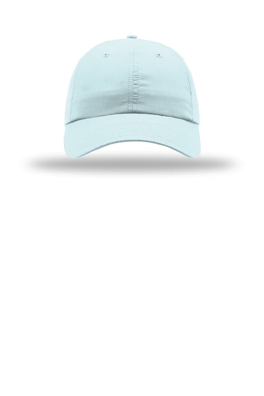 Richardson Hats 220 Mens Relaxed Moisture Wicking Lite Adjustable Hat Soft Blue Flat Front