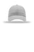 Richardson Hats 225 Mens Casual Moisture Wicking Adjustable Hat Light Grey Flat Front