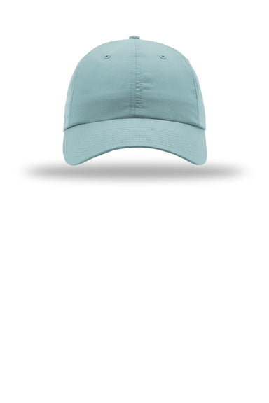 Richardson Hats 225 Mens Casual Moisture Wicking Adjustable Hat Smoke Blue Flat Front