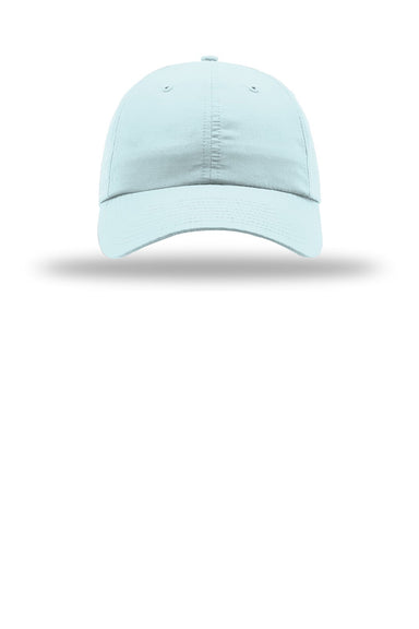Richardson Hats 225 Mens Casual Moisture Wicking Adjustable Hat Soft Blue Flat Front
