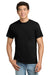 Gildan 2300 Mens Ultra Short Sleeve Crewneck T-Shirt w/ Pocket Black Model Front