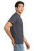 Gildan 2300 Mens Ultra Short Sleeve Crewneck T-Shirt w/ Pocket Charcoal Grey Model Side