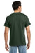 Gildan 2300 Mens Ultra Short Sleeve Crewneck T-Shirt w/ Pocket Forest Green Model Back