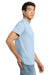 Gildan 2300 Mens Ultra Short Sleeve Crewneck T-Shirt w/ Pocket Light Blue Model Side