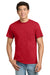 Gildan 2300 Mens Ultra Short Sleeve Crewneck T-Shirt w/ Pocket Red Model Front