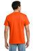 Gildan 2300 Mens Ultra Short Sleeve Crewneck T-Shirt w/ Pocket Safety Orange Model Back
