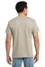 Gildan 2300 Mens Ultra Short Sleeve Crewneck T-Shirt w/ Pocket Sand Model Back