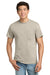 Gildan 2300 Mens Ultra Short Sleeve Crewneck T-Shirt w/ Pocket Sand Model Front