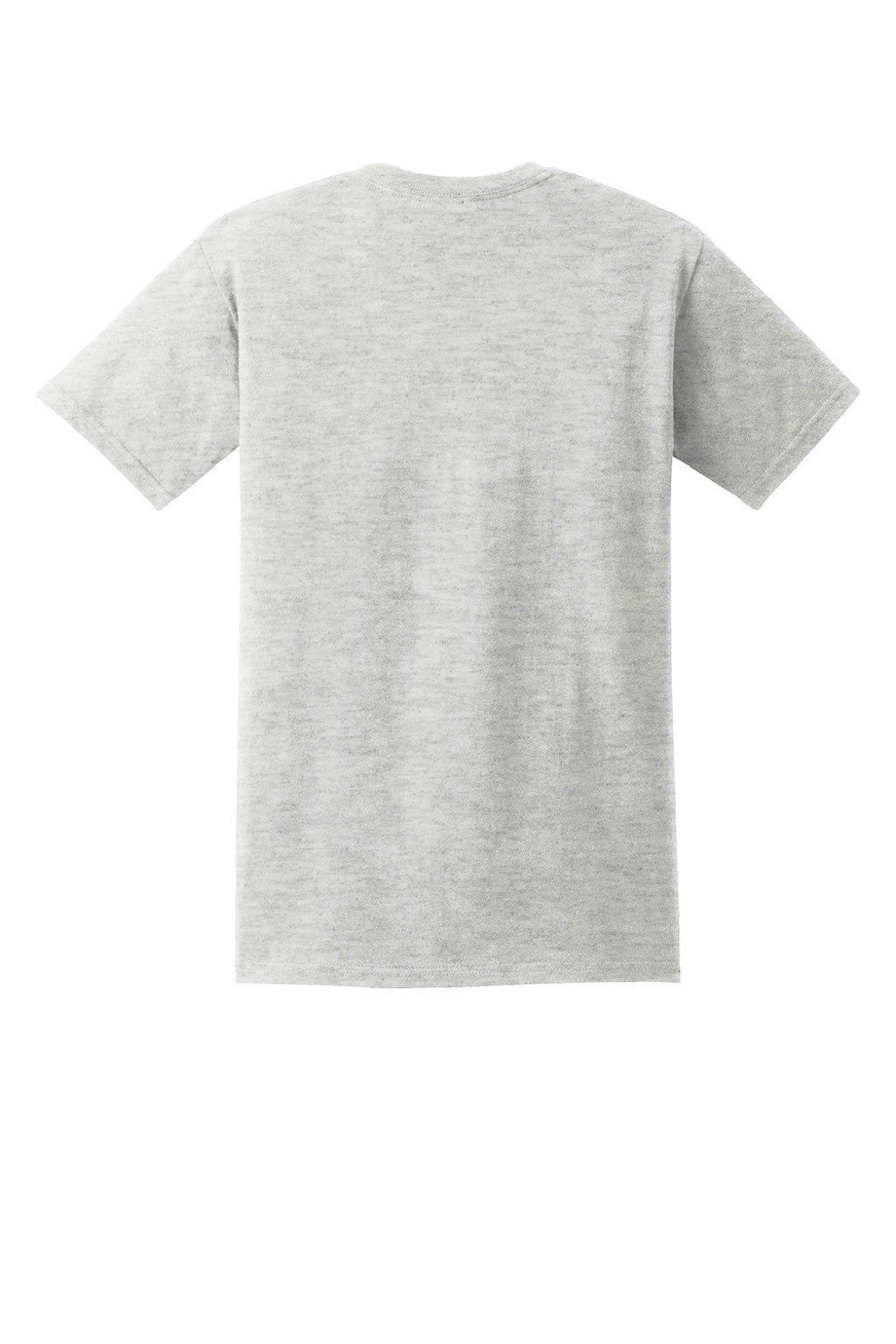 Gildan 2300 Mens Ultra Short Sleeve Crewneck T-Shirt w/ Pocket Ash Grey Flat Back