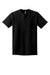 Gildan 2300 Mens Ultra Short Sleeve Crewneck T-Shirt w/ Pocket Black Flat Front