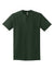 Gildan 2300 Mens Ultra Short Sleeve Crewneck T-Shirt w/ Pocket Forest Green Flat Front