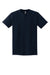 Gildan 2300 Mens Ultra Short Sleeve Crewneck T-Shirt w/ Pocket Navy Blue Flat Front