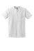 Gildan 2300 Mens Ultra Short Sleeve Crewneck T-Shirt w/ Pocket White Flat Front