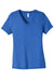 Bella + Canvas BC6415/6415 Womens Short Sleeve V-Neck T-Shirt True Royal Blue Flat Front
