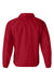 Augusta Sportswear 3100 Mens Water Resistant Snap Down Coaches Jacket Red Flat Back