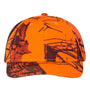 Kati Mens Camo Adjustable Hat - Mossy Oak Breakup Blaze Orange - NEW
