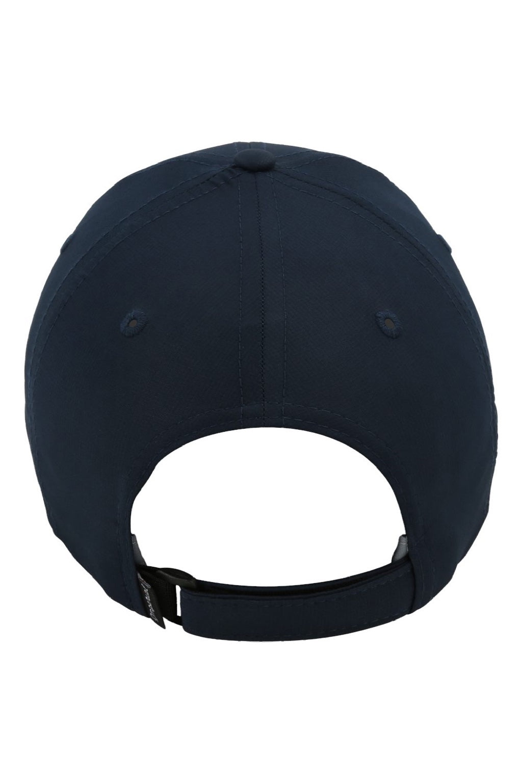 Imperial Hats X210P Mens The Original Performance Moisture Wicking Adjustable Hat True Navy Blue Flat Back