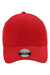 Imperial Hats X210P Mens The Original Performance Moisture Wicking Adjustable Hat Red Pepper Flat Front