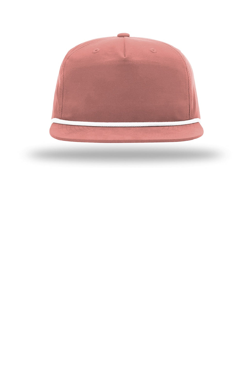 Richardson Hats 256 Mens Umpqua UPF 50+ Snapback Hat Dusty Red/White Flat Front