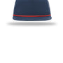 Richardson Hats Mens Umpqua UPF 50+ Snapback Hat - Navy Blue/Red