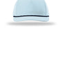 Richardson Hats Mens Moisture Wicking Classic Rope Snapback Hat - Soft Blue/Navy Blue