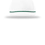 Richardson Hats Mens Moisture Wicking Classic Rope Snapback Hat - White/Kelly Green