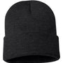Sportsman Hats Unisex Solid Cuffed Beanie - Heather Charcoal Grey