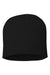 Sportsman Hats SP08 Unisex Beanie Black Flat Front