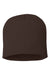 Sportsman Hats SP08 Unisex Beanie Brown Flat Front