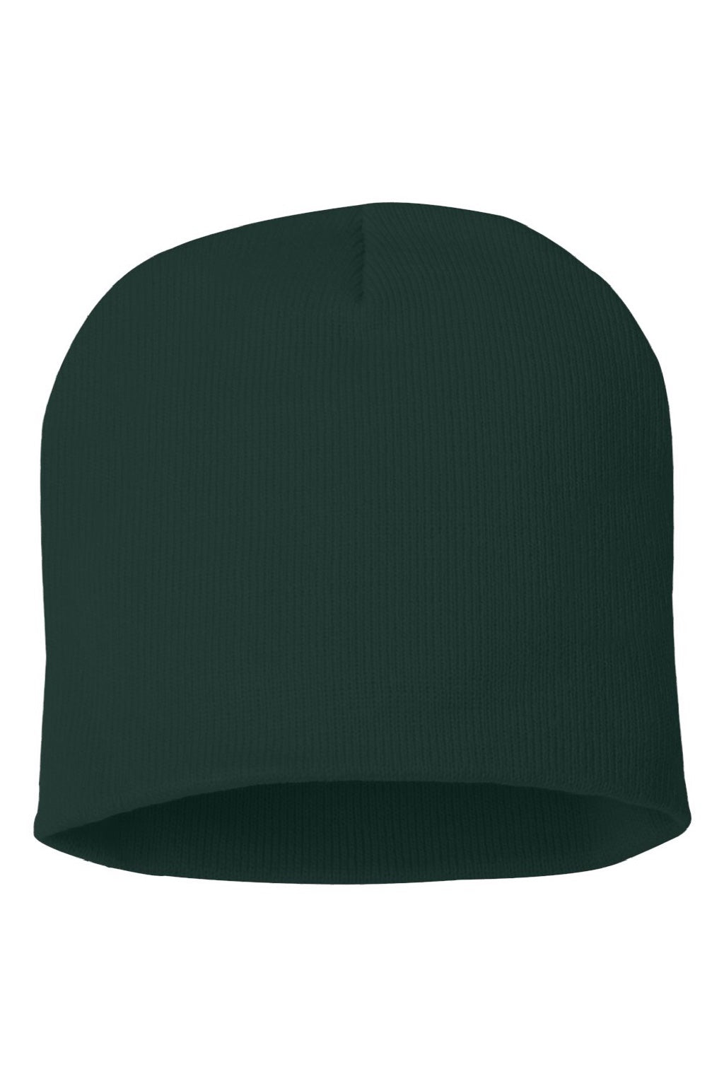 Sportsman Hats SP08 Unisex Beanie Forest Green Flat Front